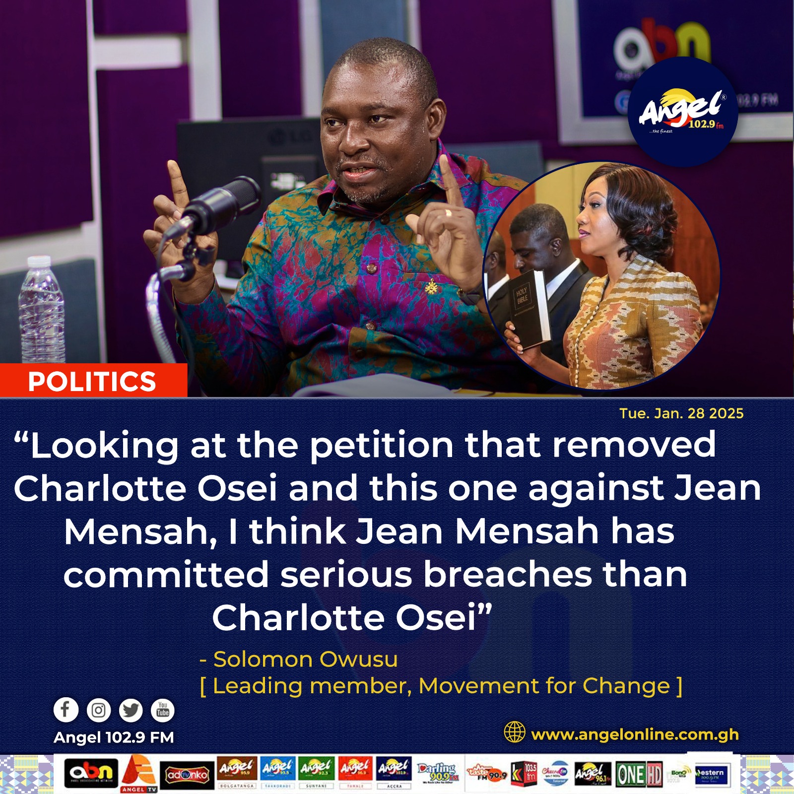 EC Boss must be removed, she’s committed more serious breaches – Solomon Owusu