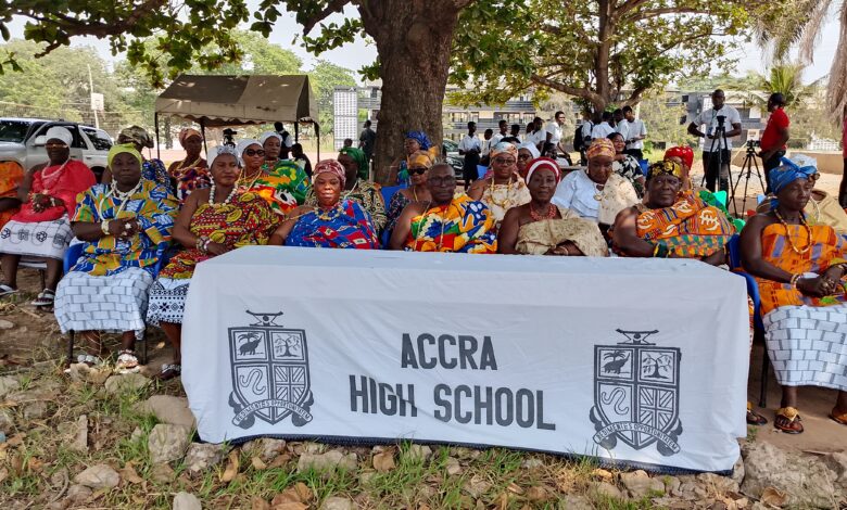 Queen Mother’s Foundation Ghana constructs clinic for Accra High School
