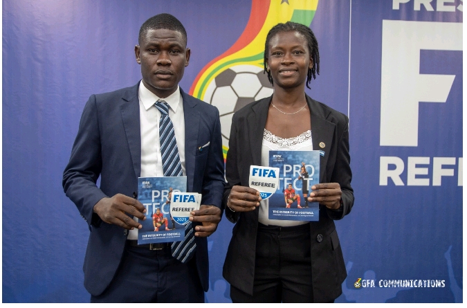 Two Ghanaian referees attend FIFA refereeing training in Egypt