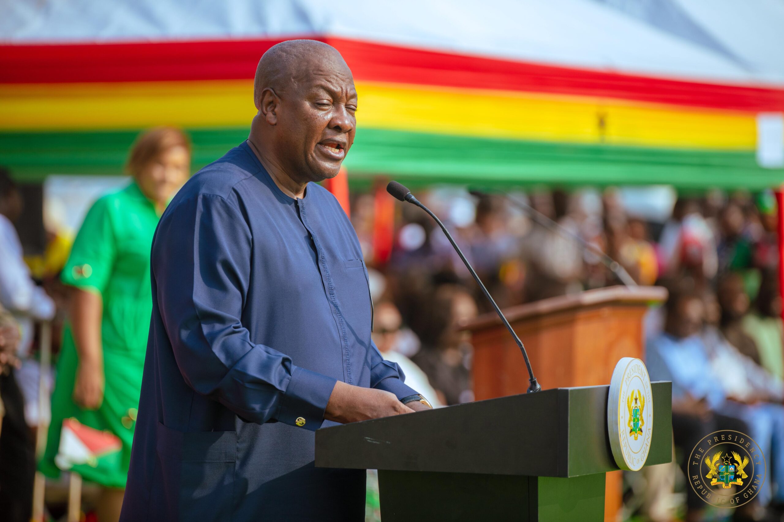 Mahama Pledges To Prioritize Completion and Rehabilitation of Kasoa-Winneba Road
