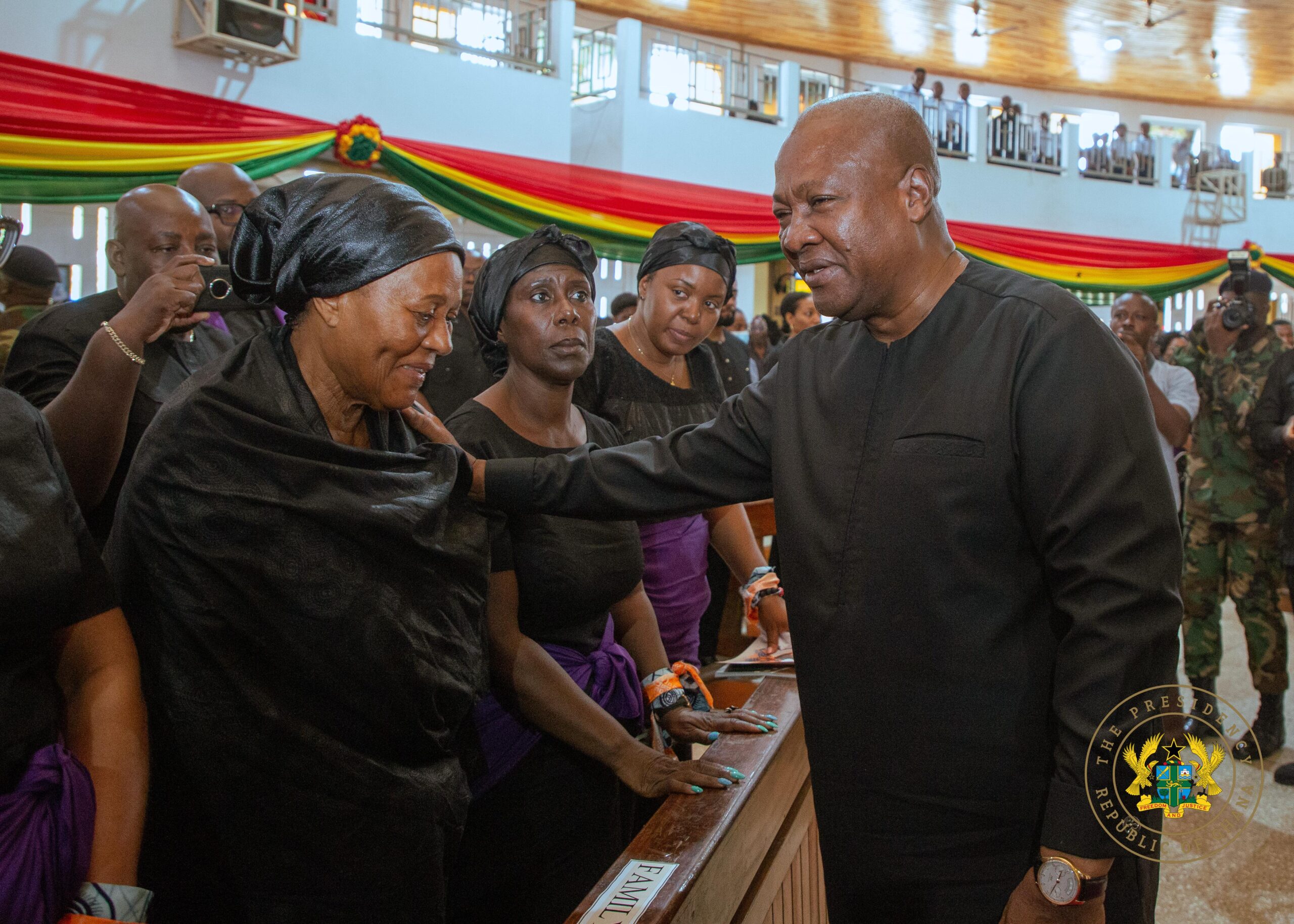 President Mahama Pays Tribute to Late Chief of Defense Staff, Hails His Service to Ghana
