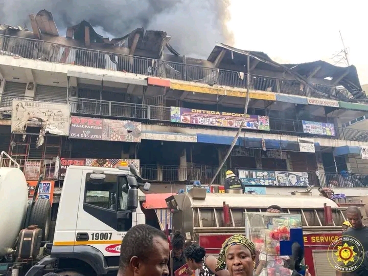 Adum Market Fire: ‘My heart goes out to the affected traders’ – Mahama