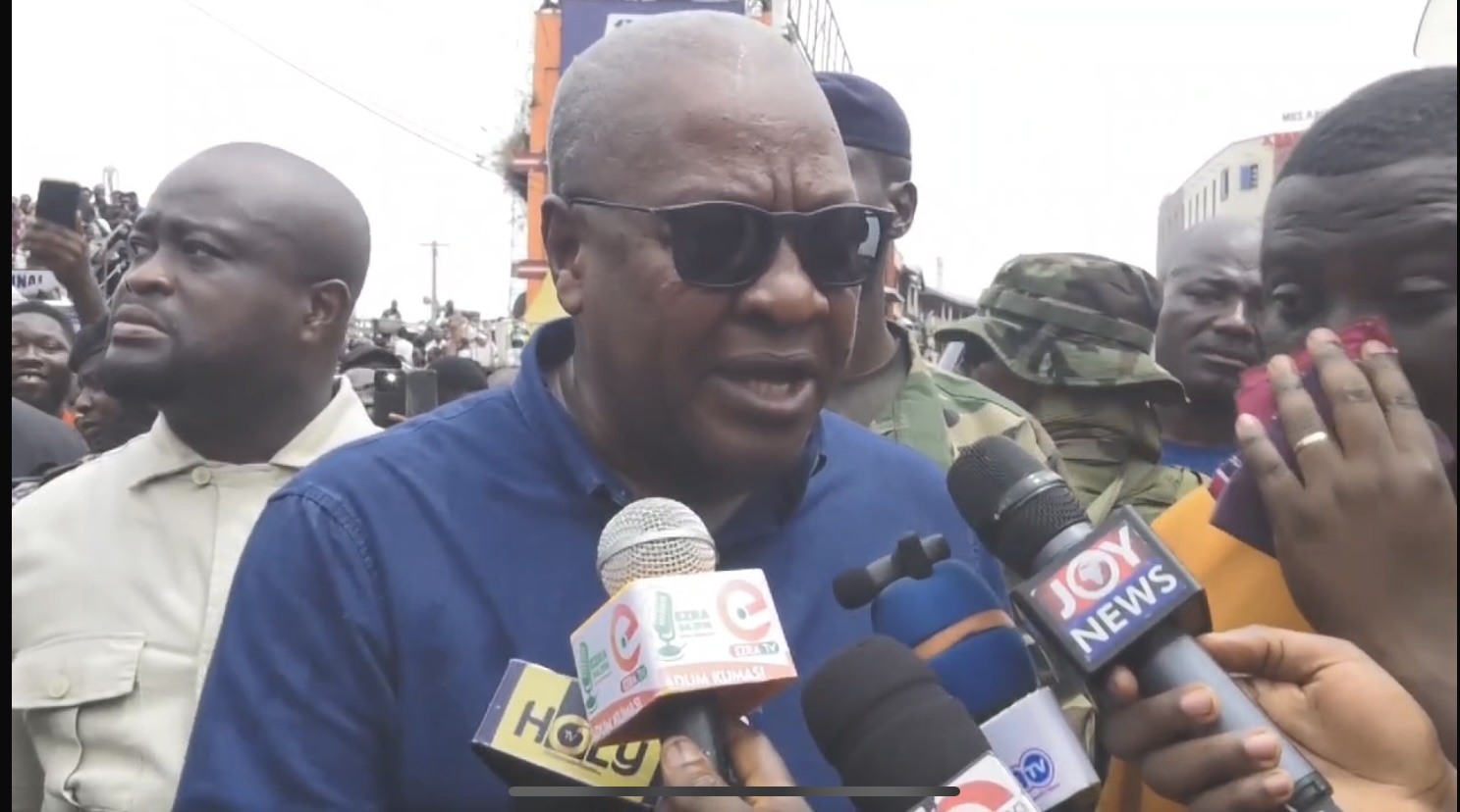Adum fire outbreak: President Mahama assures government support for victims