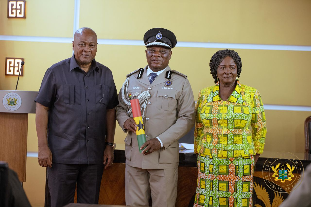 Ghanaians expect high standards from Police – President to New IGP