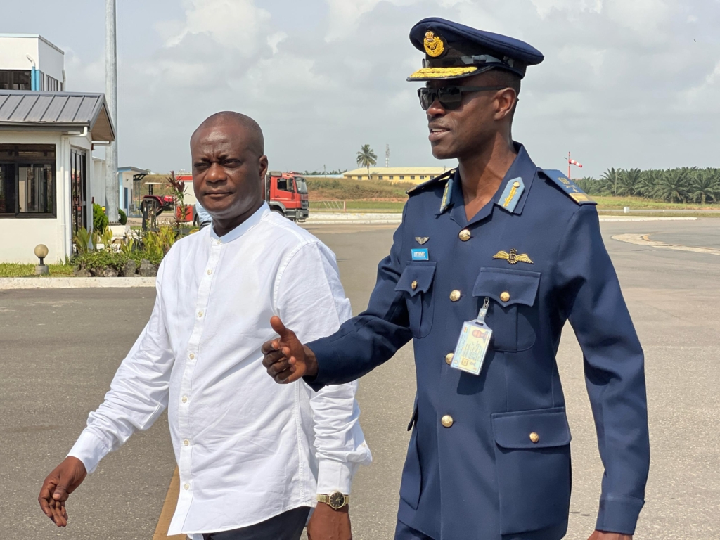 Western Region: Minister inspects ongoing road works