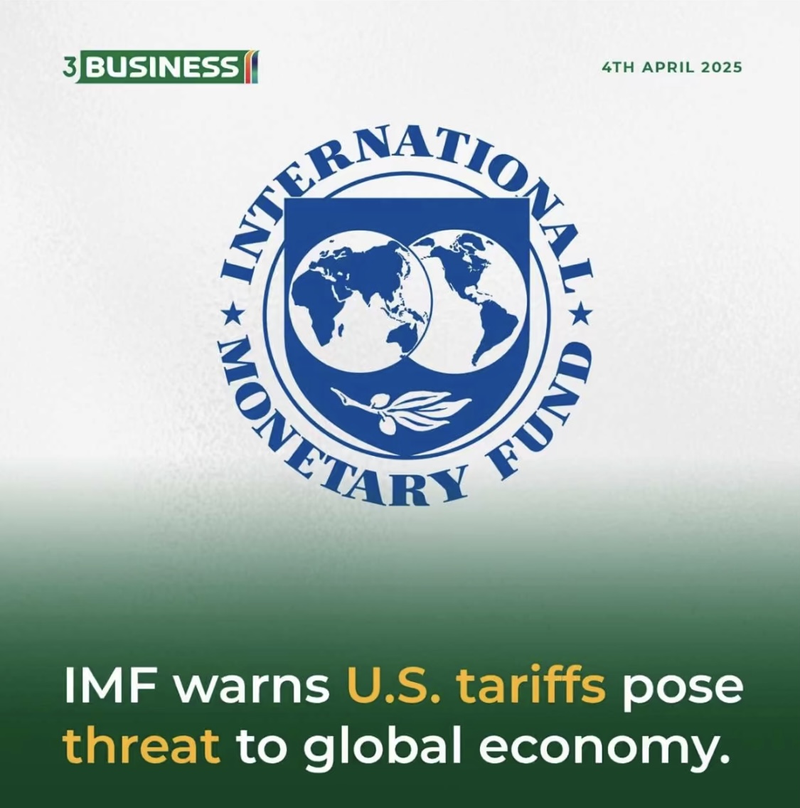 IMF warns that U.S. tariffs could destabilize global economy