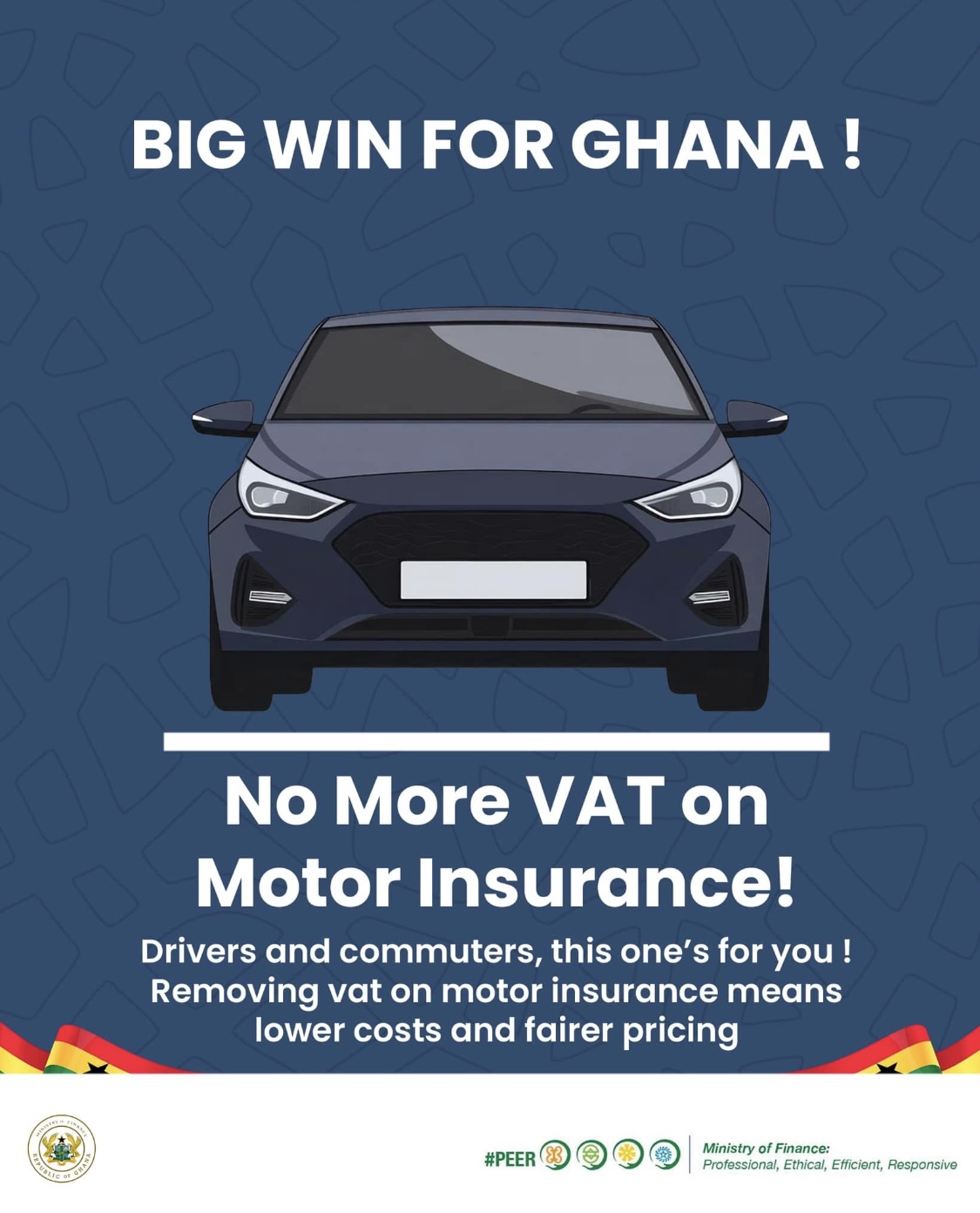 Government removes VAT on motor insurance
