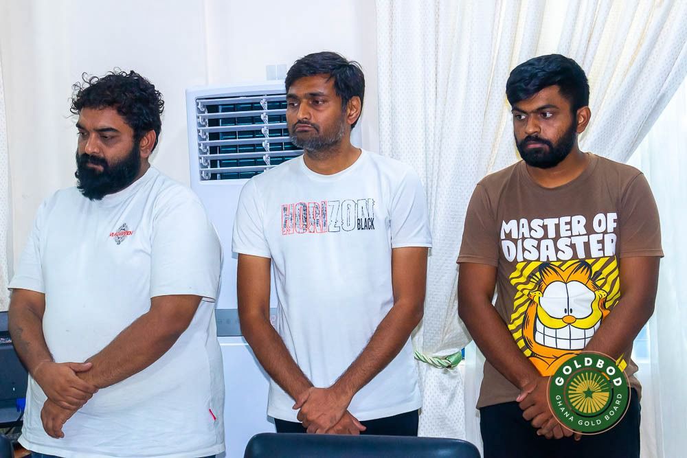 Three Arrested Over Illegal Gold Trade, Remanded in Custody