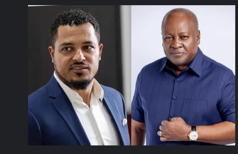 Van Vicker praises Mahama over Cedi resurgence
