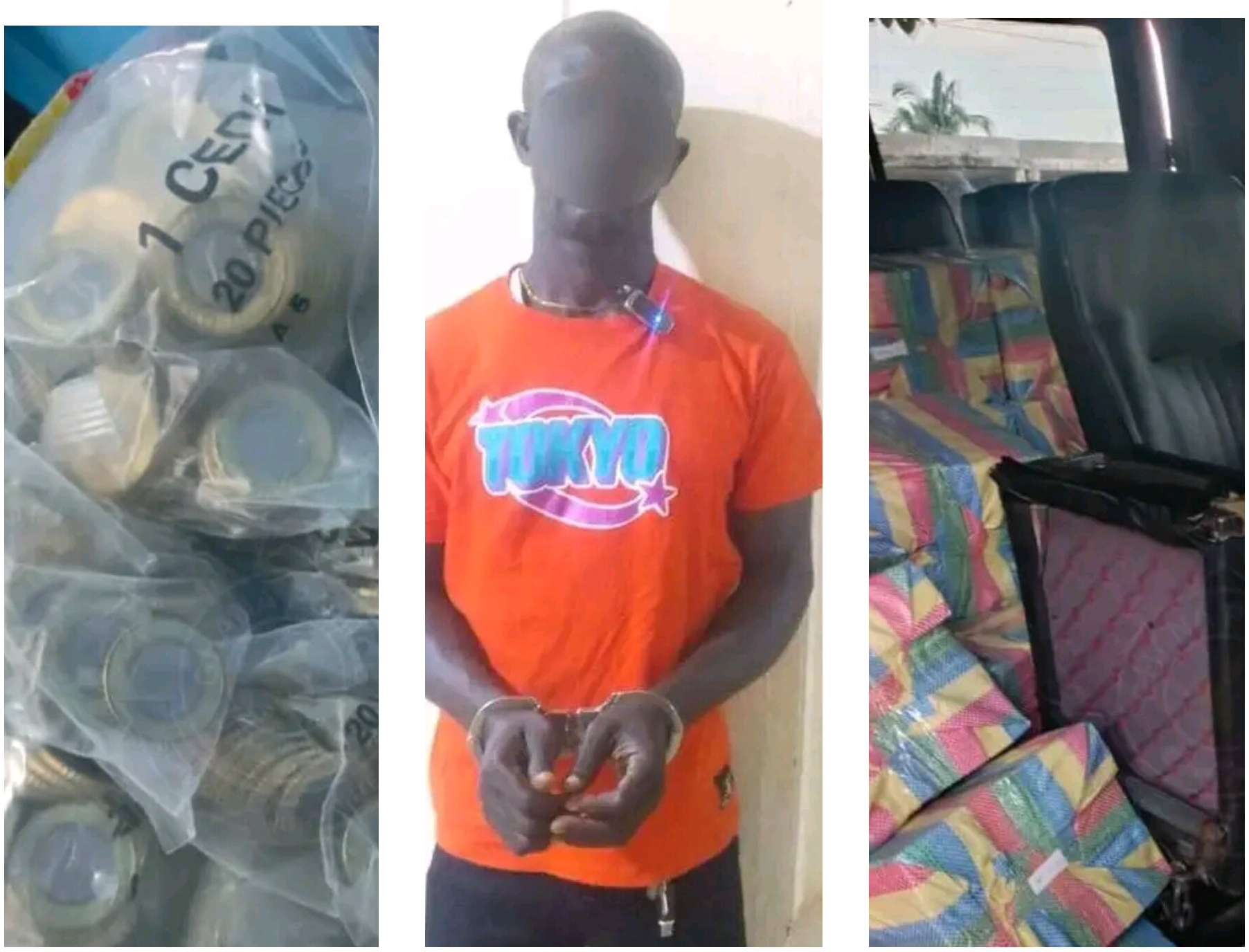 Police intercept vehicle carrying over Gh¢1 million at Juapong