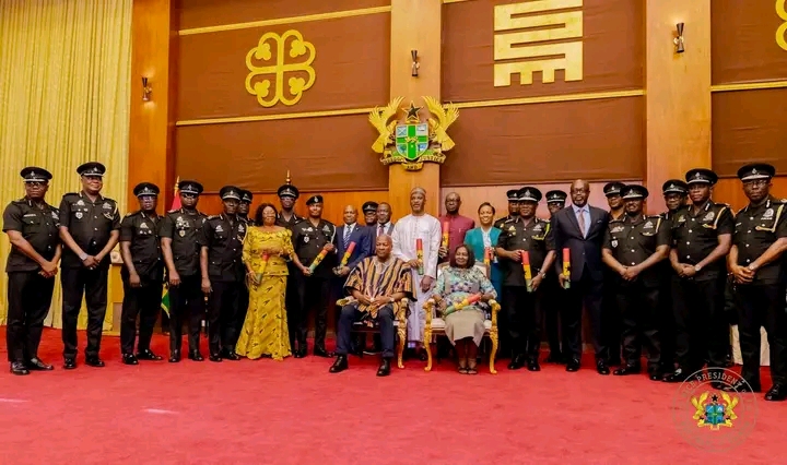 President Mahama swears in new Police Council members