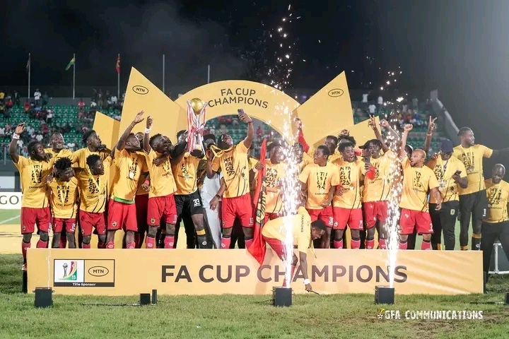PHOTOS: Asante Kotoko beat Golden Kick to win 2024/25 MTN FA Cup