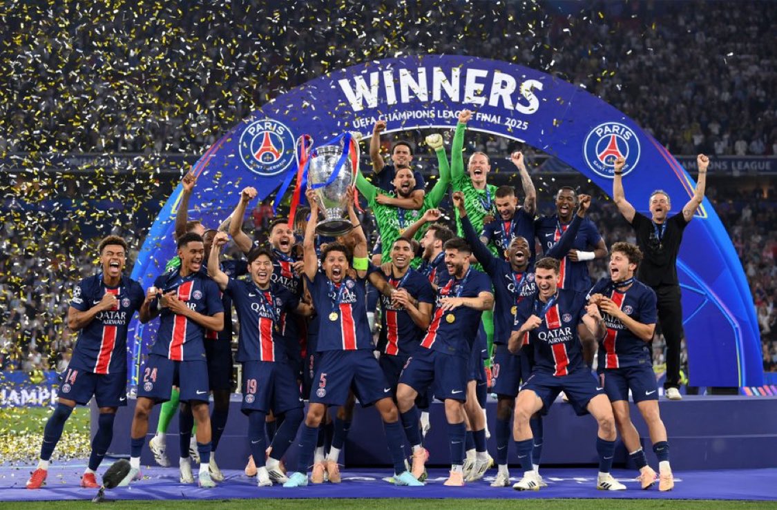 PSG smash sorry Inter to win historic Champions League