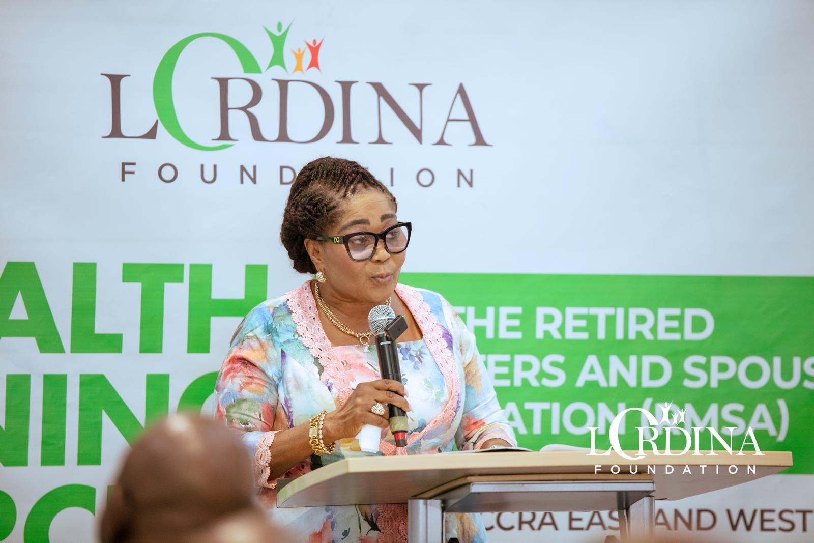 Lordina Foundation holds 3rd quarterly health screening for Assemblies of God retirees