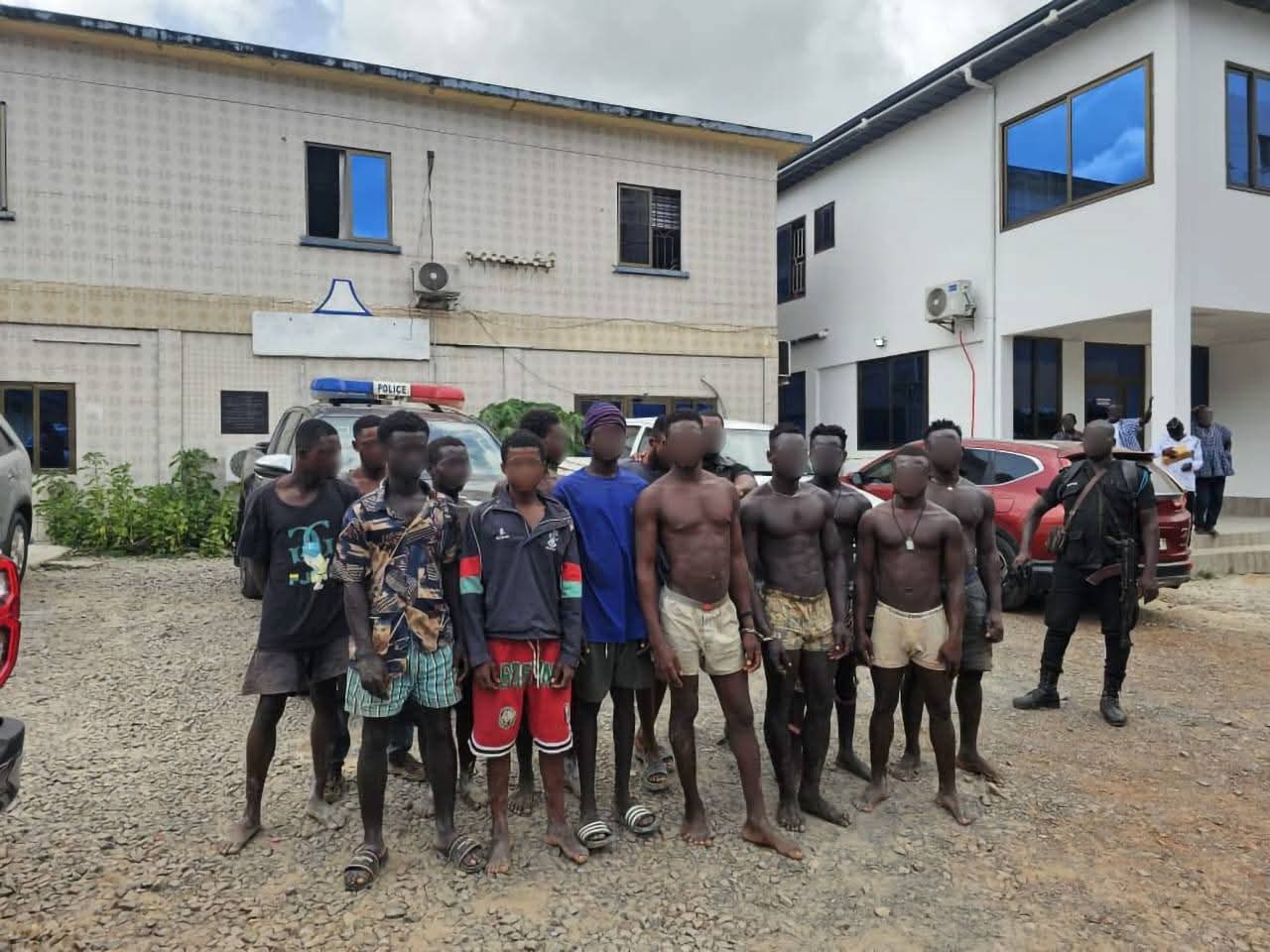 Two in police custody over gruesome murder of male adult at Tema Harbour