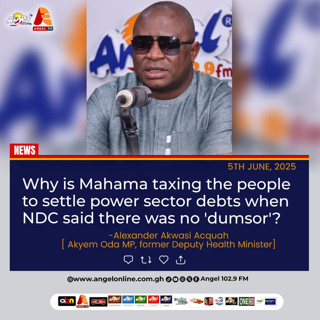 Oda MP questions Mahama: Why tax the people to fix ‘non-existent’ dumsor?
