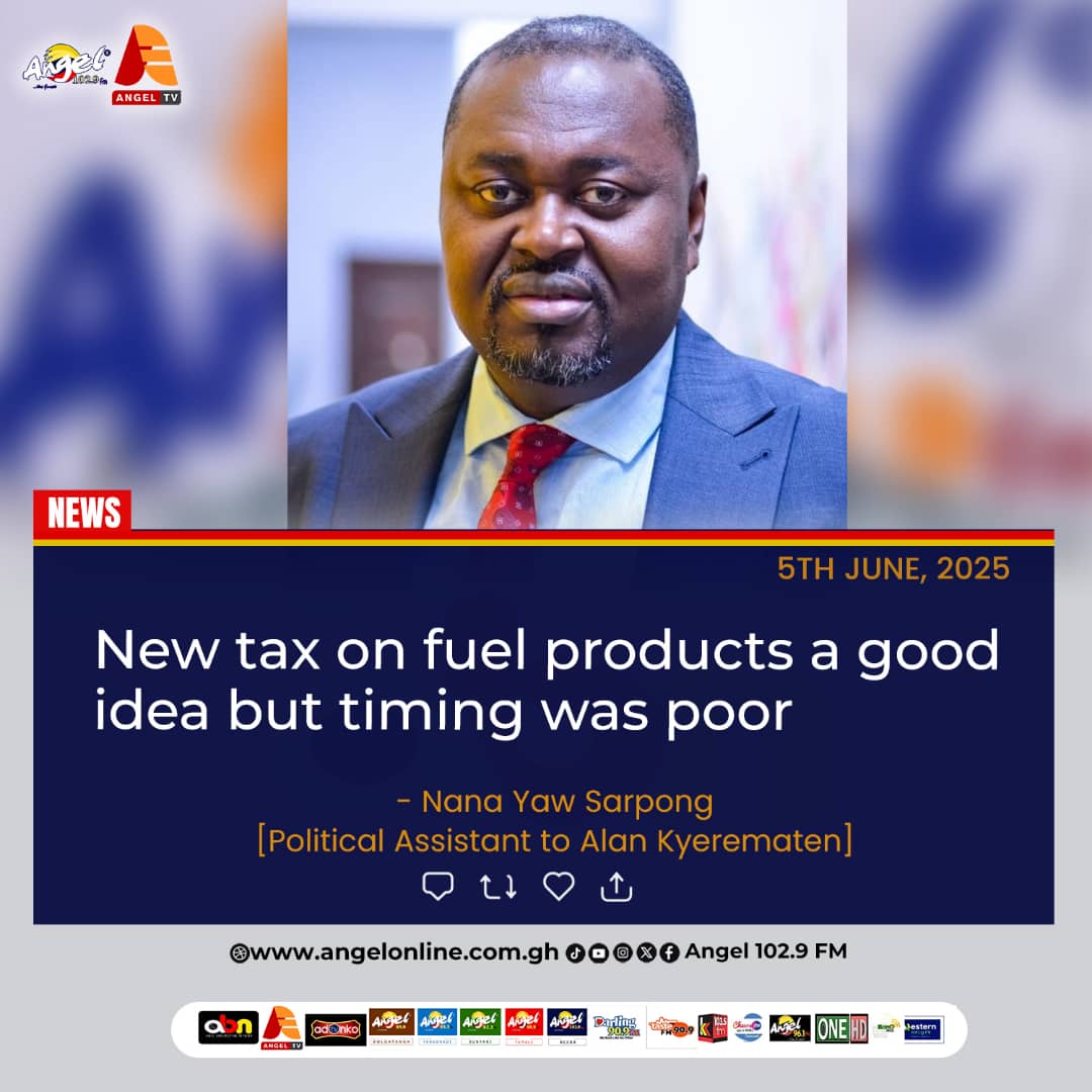 New tax on fuel products good decision but poorly timed – Yaw Sarpong
