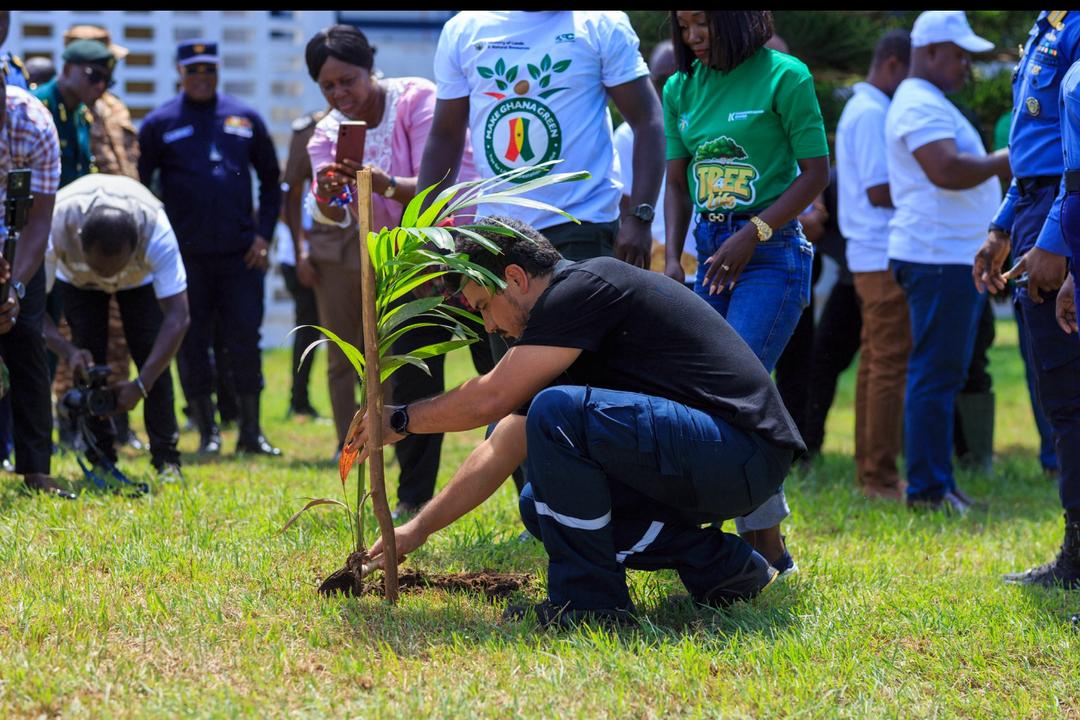 Karpowership Ghana partners Navy, Forestry Commission to plant 3,000 trees