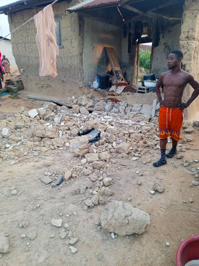 Collapsed building kills 13-year-old girl in Assin Amoakrom