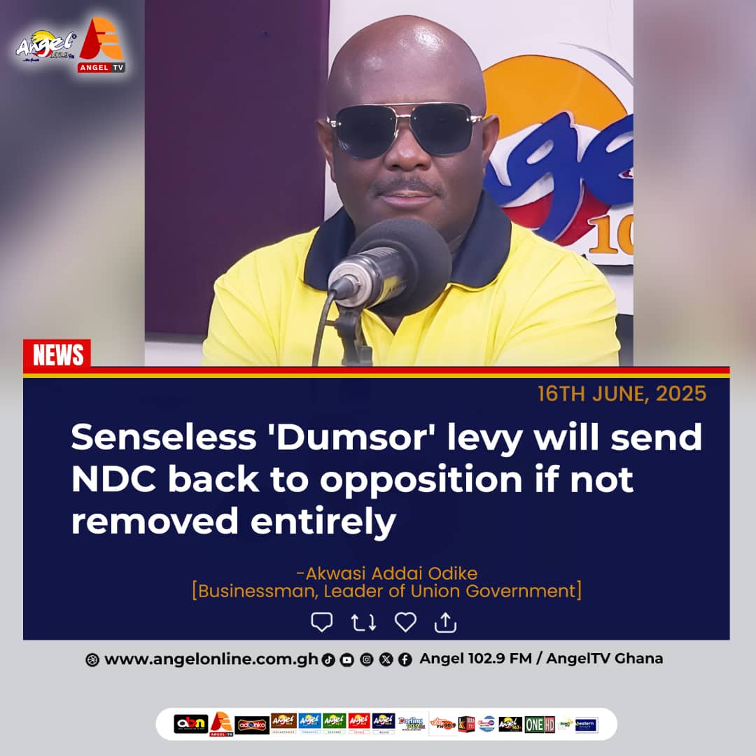 Senseless ‘Dumsor Levy’ will send NDC back to opposition if… – Odike