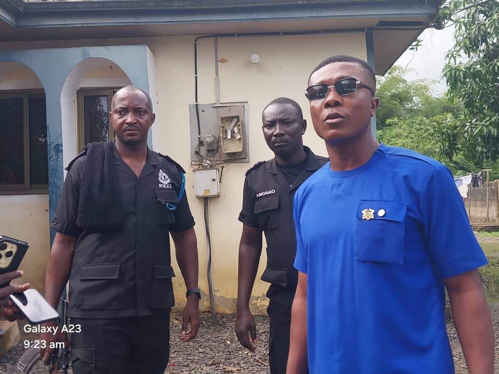 Tarkwa MCE leads raid on illegal mining at Essamang