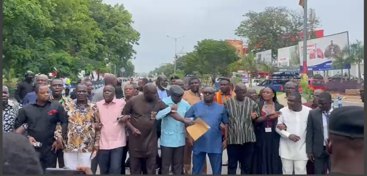 2024 polls: Minority MPs protest delay in Ablekuma North results