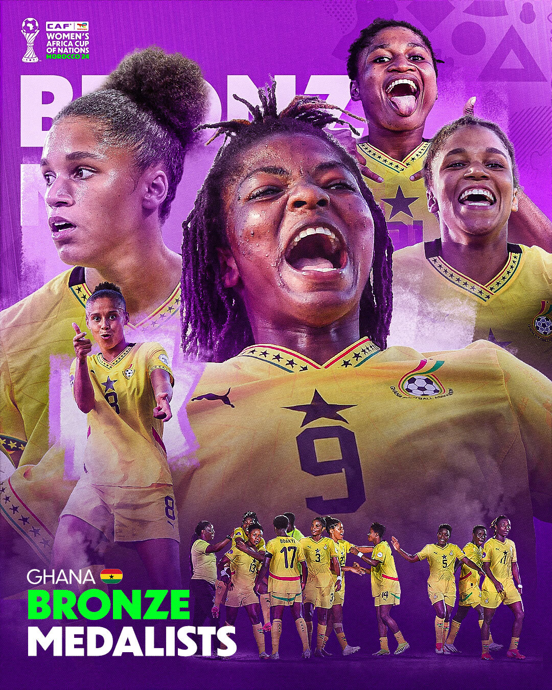 Ghana scoop WAFCON bronze medal after win over South Africa