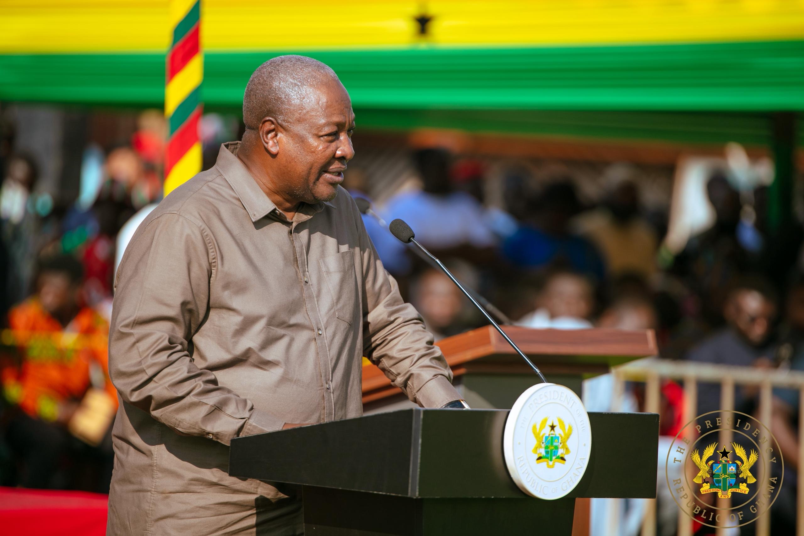Mahama orders arrest of illegal ‘anti-galamsey’ taskforces extorting small-scale miners