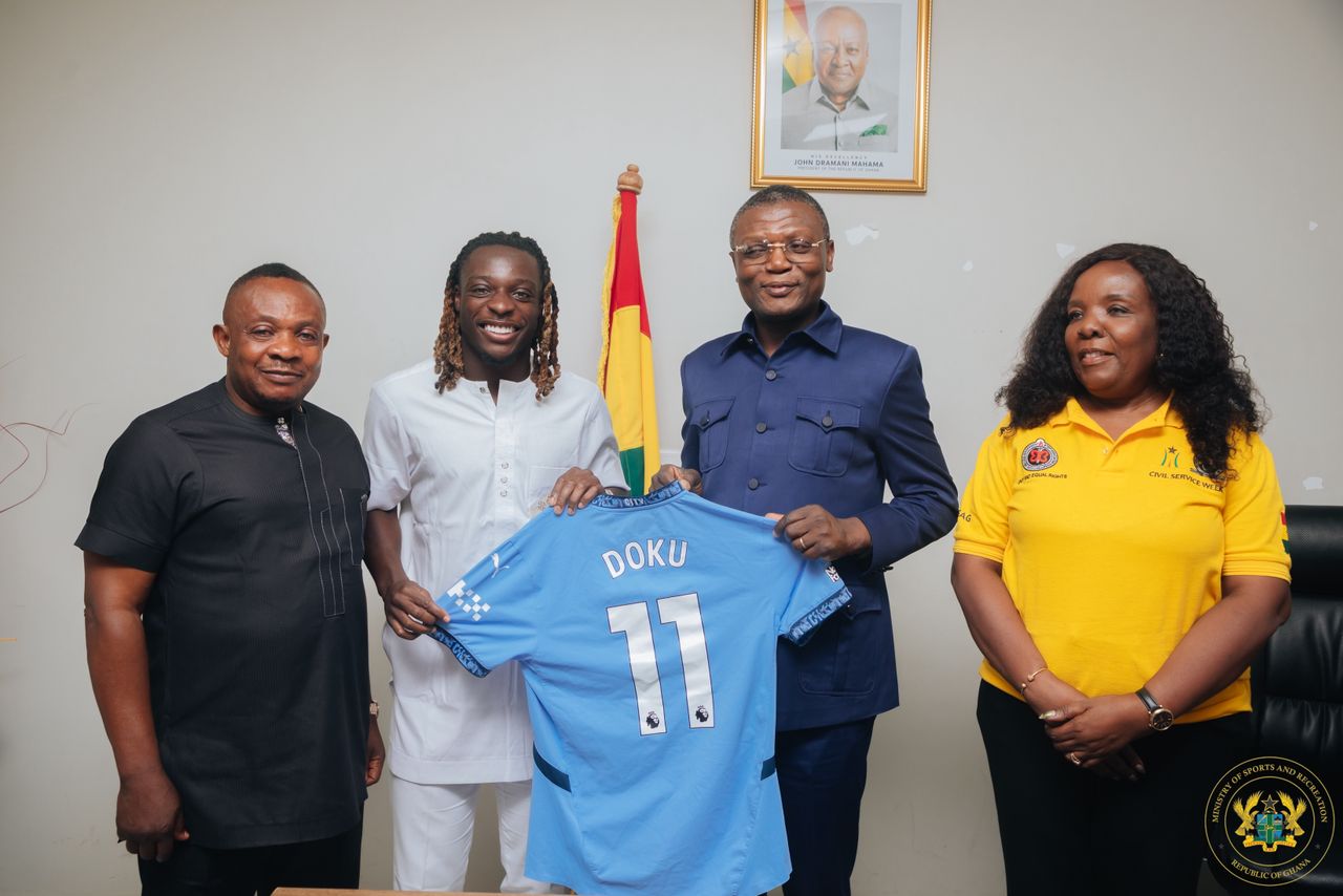 Jeremy Doku vows to give back to Ghana