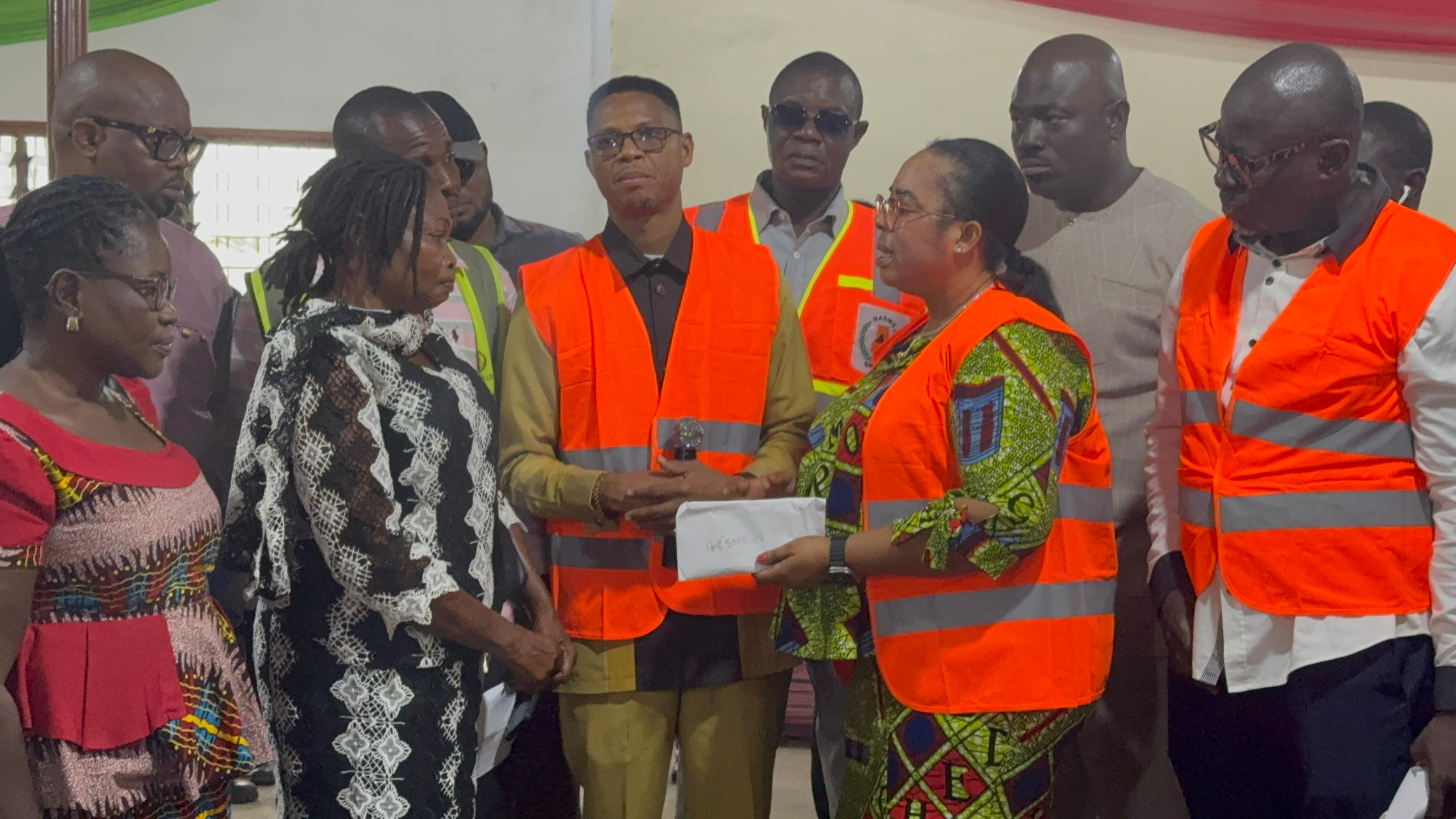 Madina fire victims receive relief