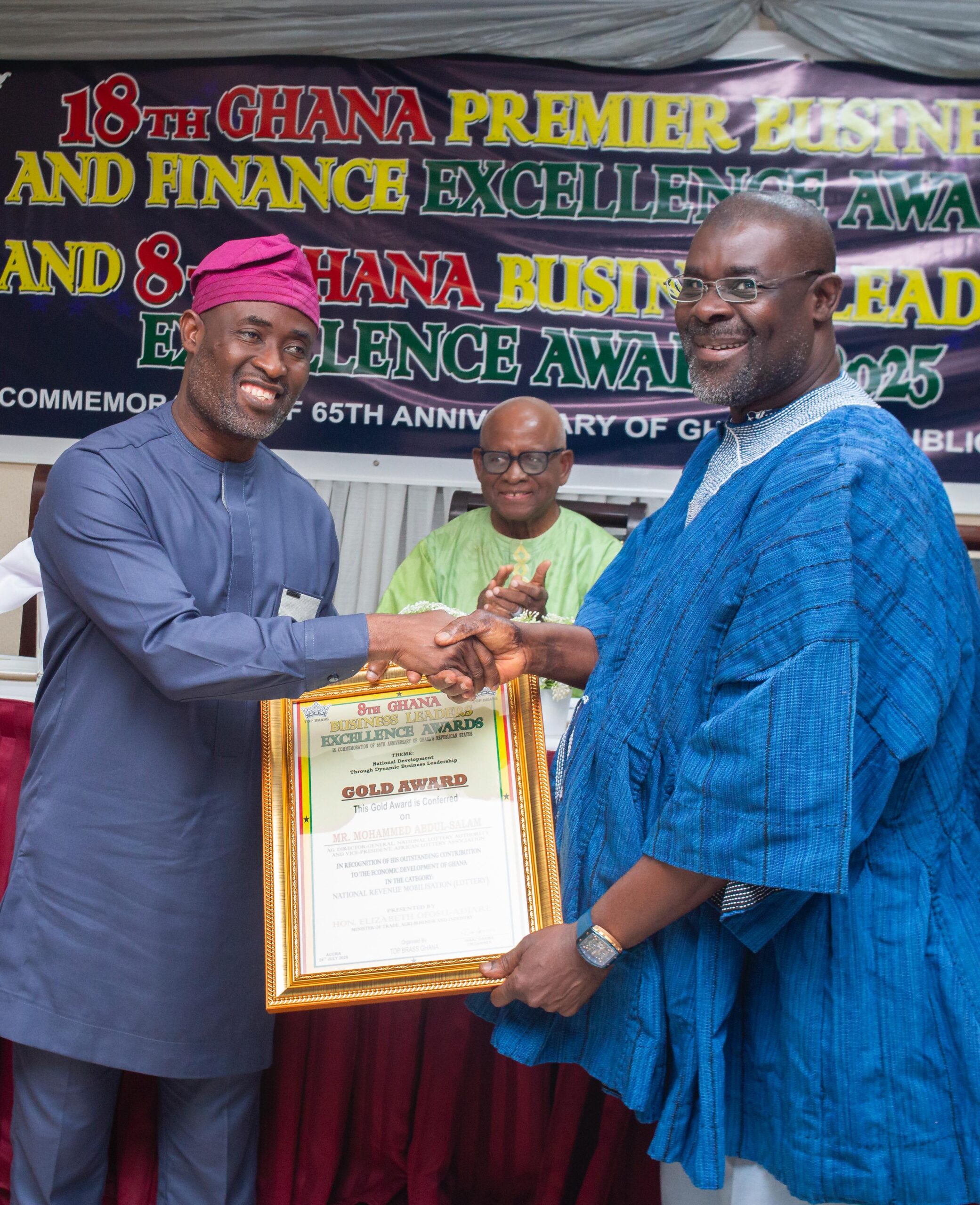 NLA donates Ghs100,000 to support entrepreneurial programme for the blind