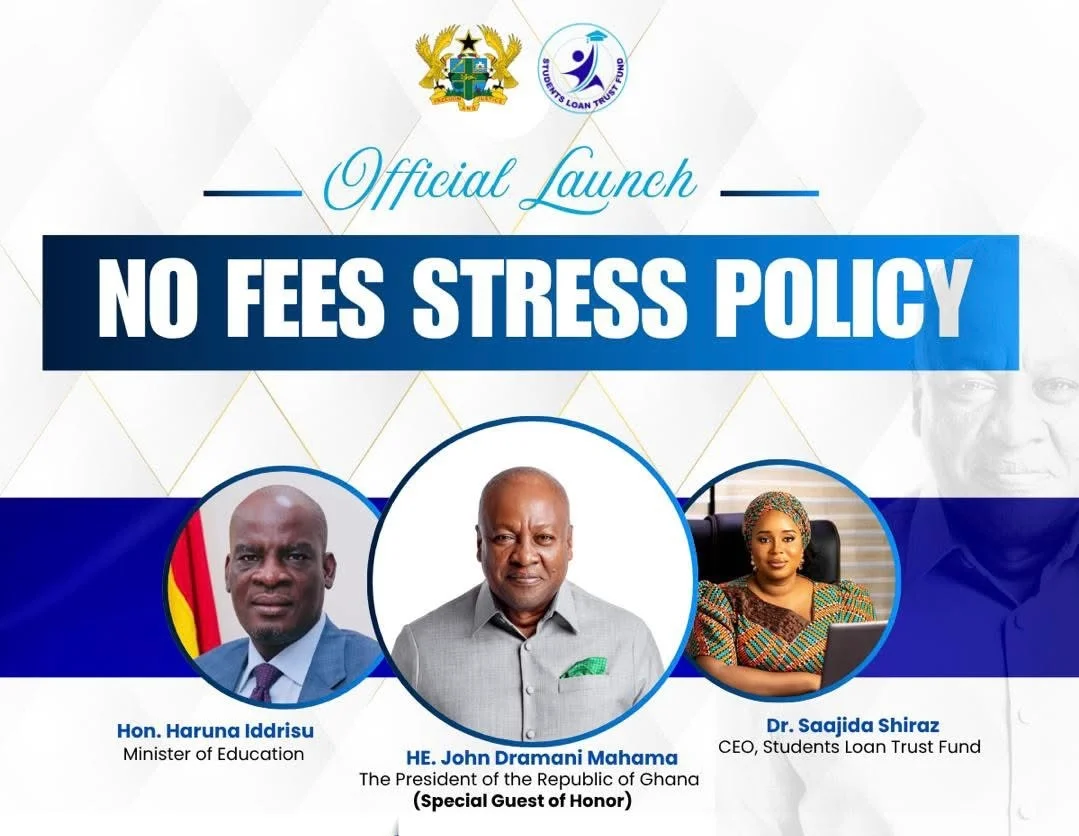 Mahama launches ‘No Fees Stress’ policy to ensure equal access to tertiary education