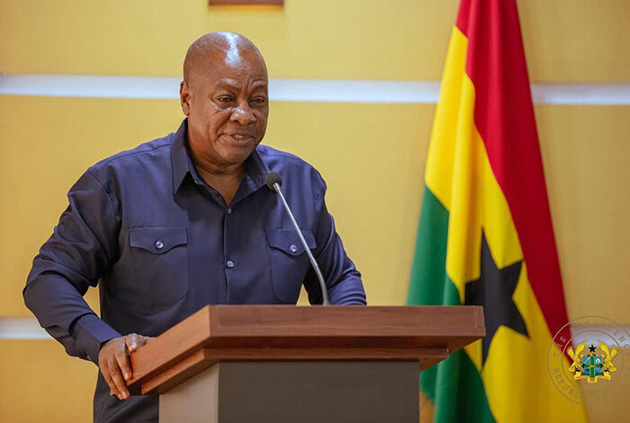 Mahama criticizes excessive shipping charges, calls for urgent reforms at Ghana’s ports