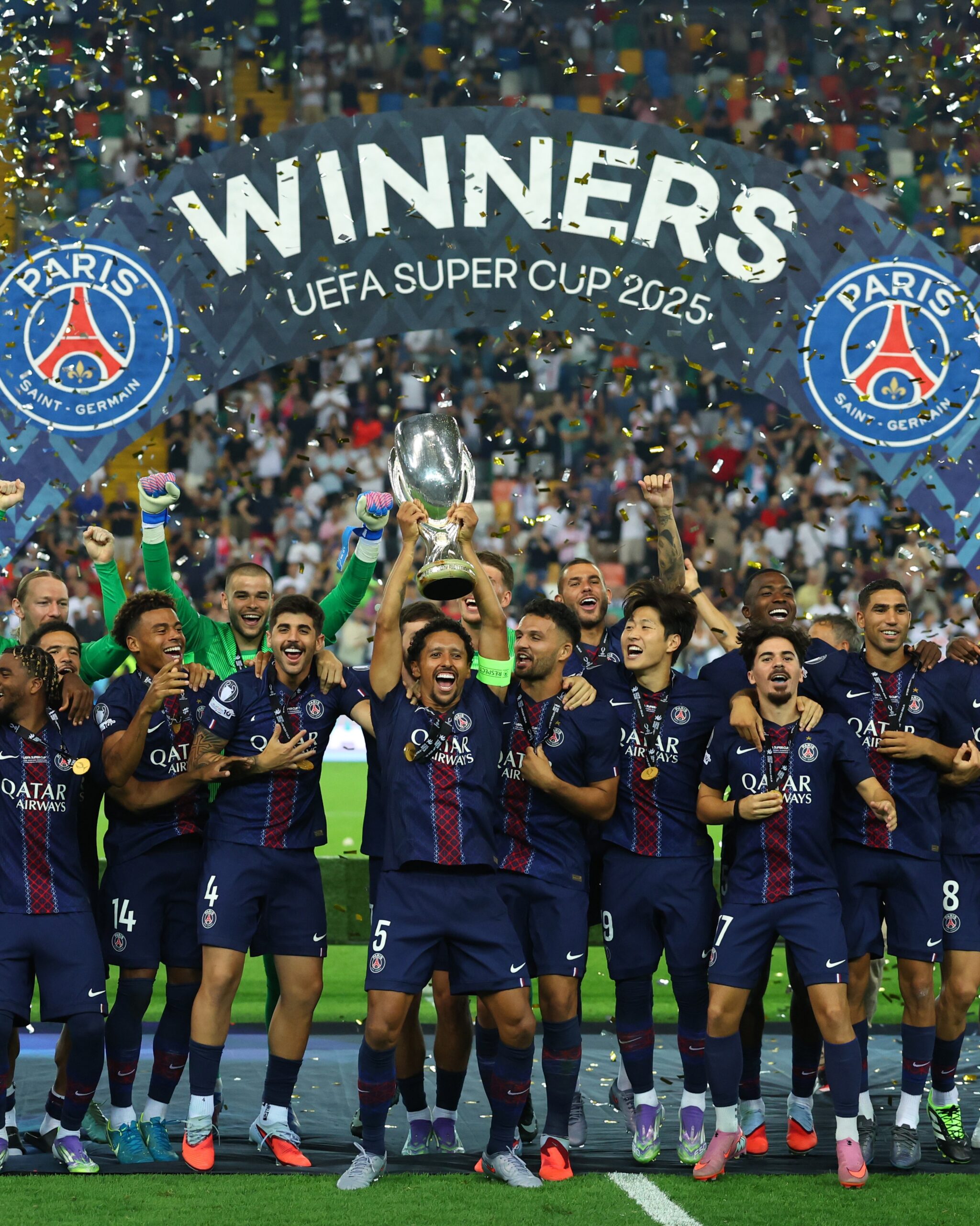 PSG beat Tottenham to win Uefa Super Cup
