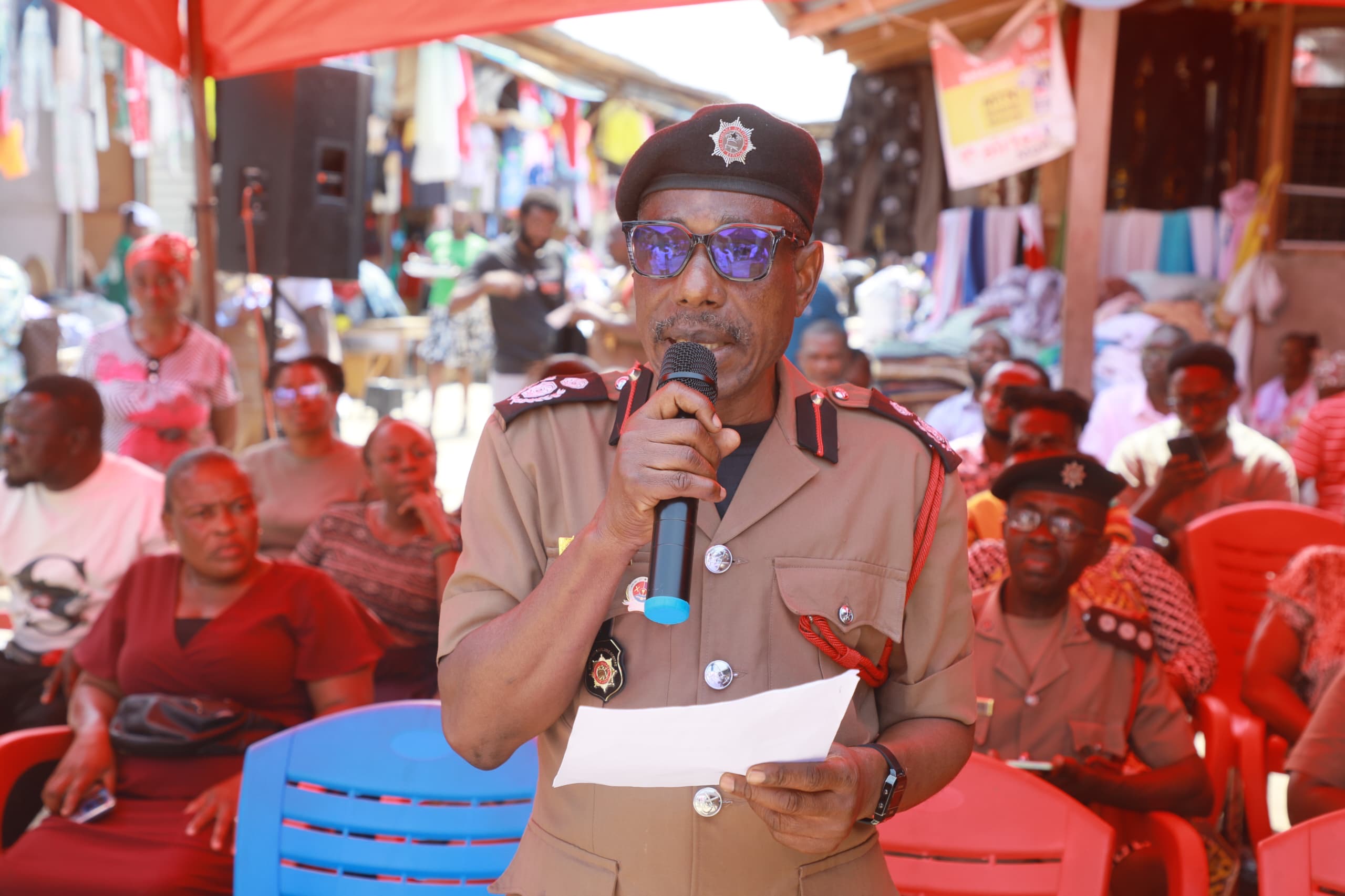 Kantamanto market traders undergo training on fire safety