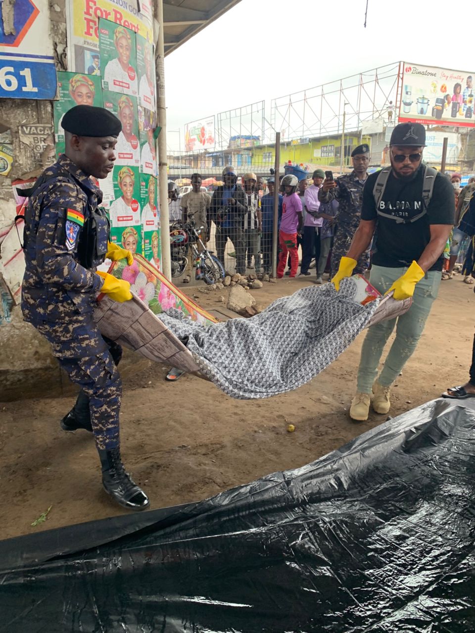 Nigerian found dead under bizarre circumstances at Kasoa