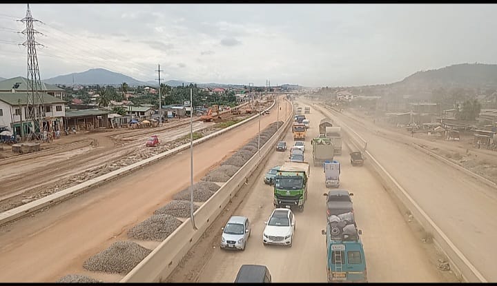 Works resume on Ofankor-Nsawam road after temporary halt
