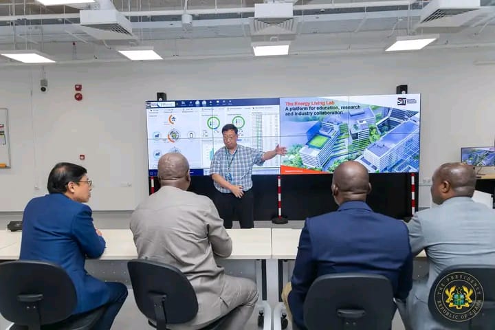 Mahama, Ghanaian entourage lectured on applied-learning model in Singapore