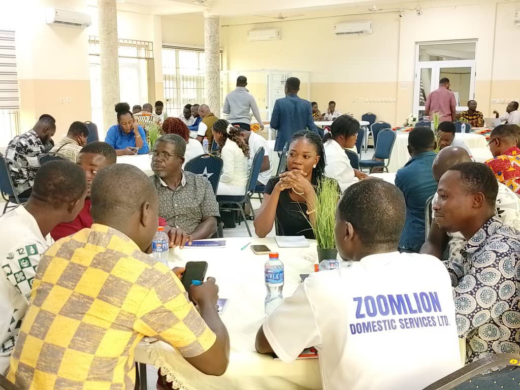 Jospong, Komptech train waste managers in Western, Western North 