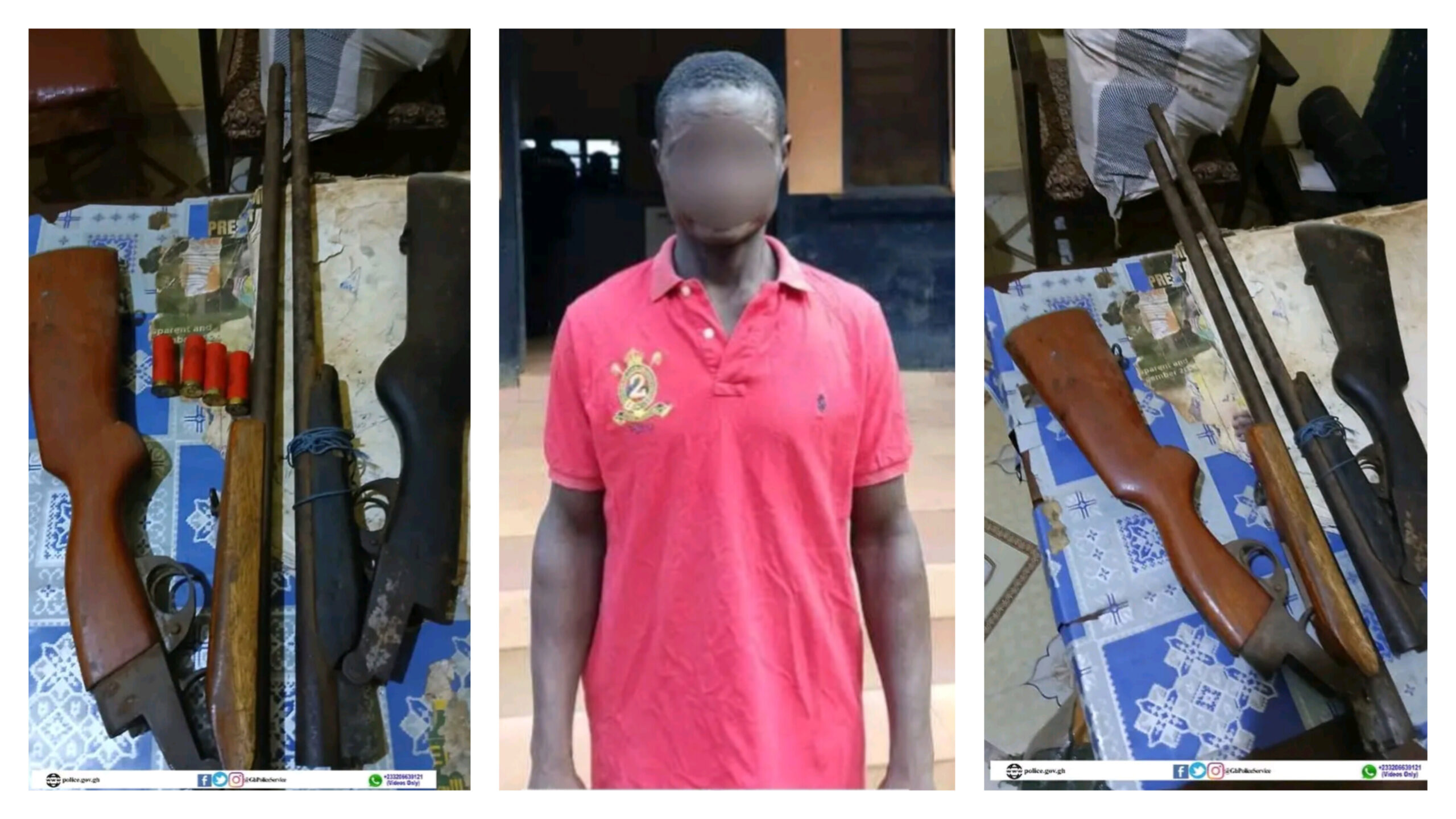 Man, 50, arrested at Nkwanta for unlawful possession of arms