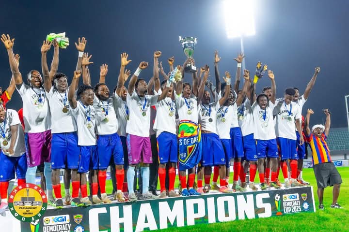Hearts of Oak are 2025 Democracy Cup Champions