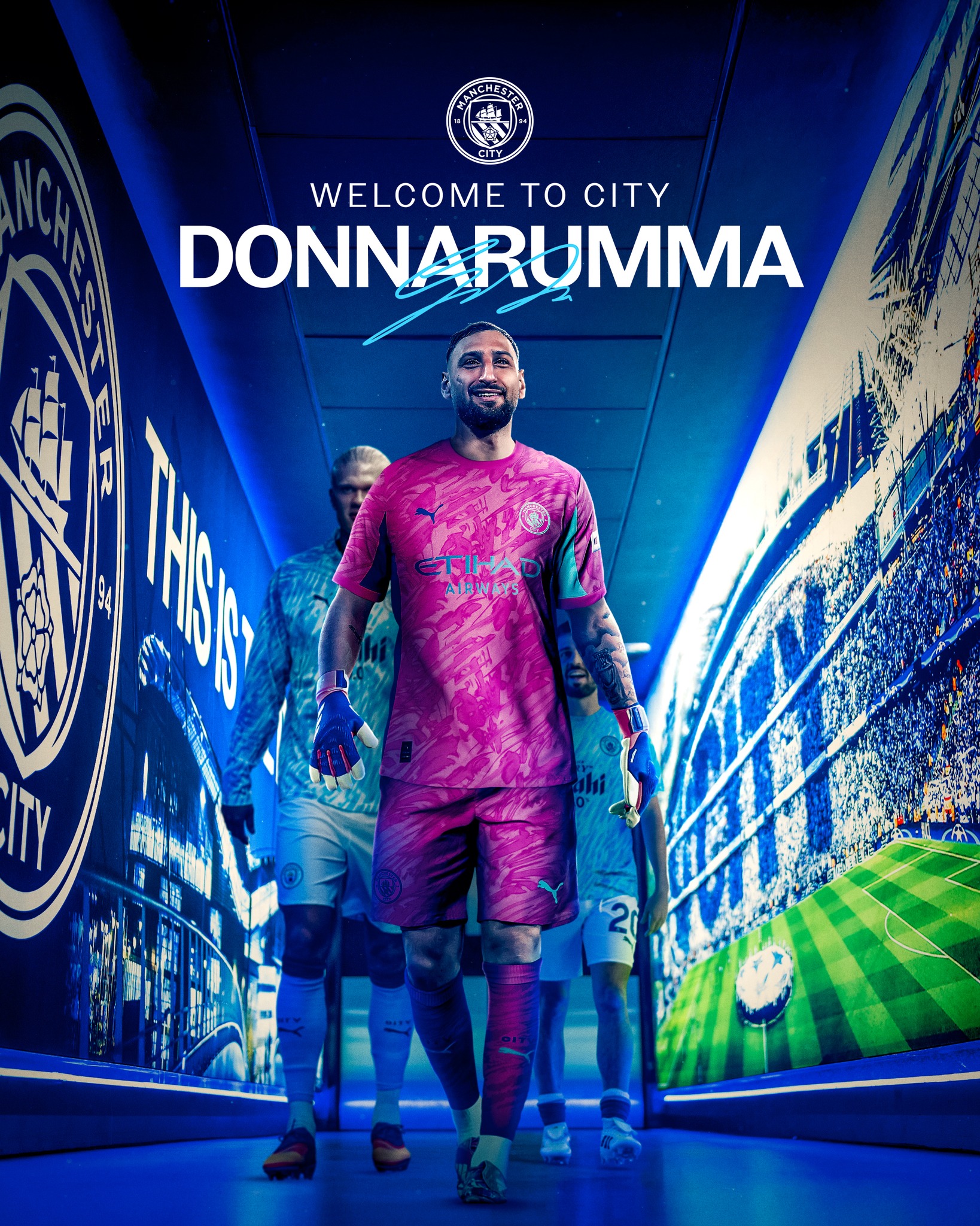 Man City sign Donnarumma from Paris Saint Germain
