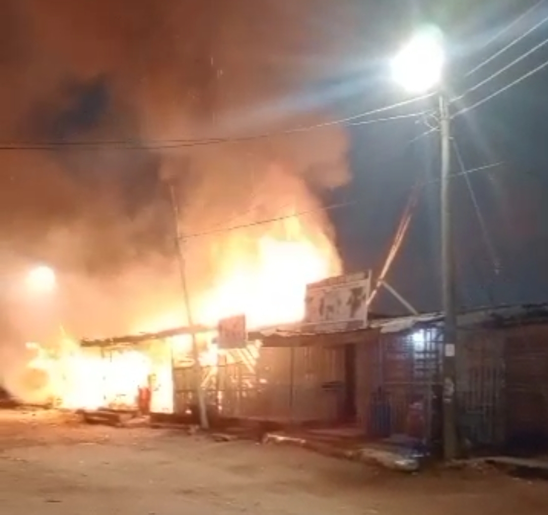 Asofan market fire