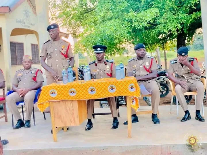 GNFS educates cocoa farmers on fire safety in Suhum