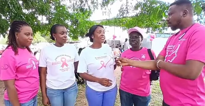 Ga East: GAEC holds free breast cancer screening for market women