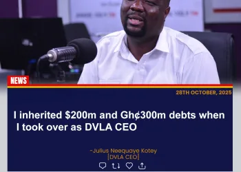 I inherited $200m, Gh¢300m debts when I took over as DVLA CEO – Kotey