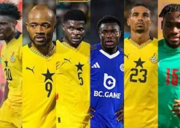 Kudus, Partey, Jordan Ayew among absentees for Black Stars duty