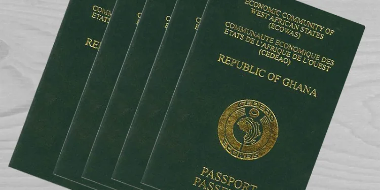 Passport application fee reduces to GH¢ 350, effective November 13, 2025