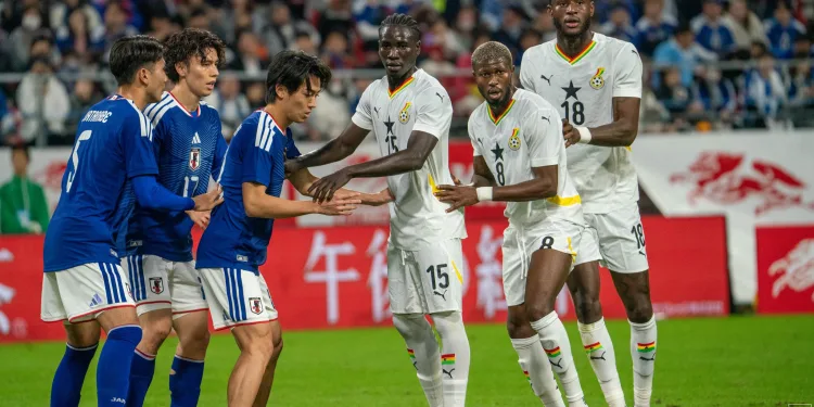 Black Stars suffer defeat to Japan in Kirin Cup