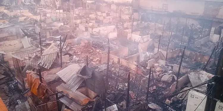 Eight year-old girl dies in Dansoman Market fire